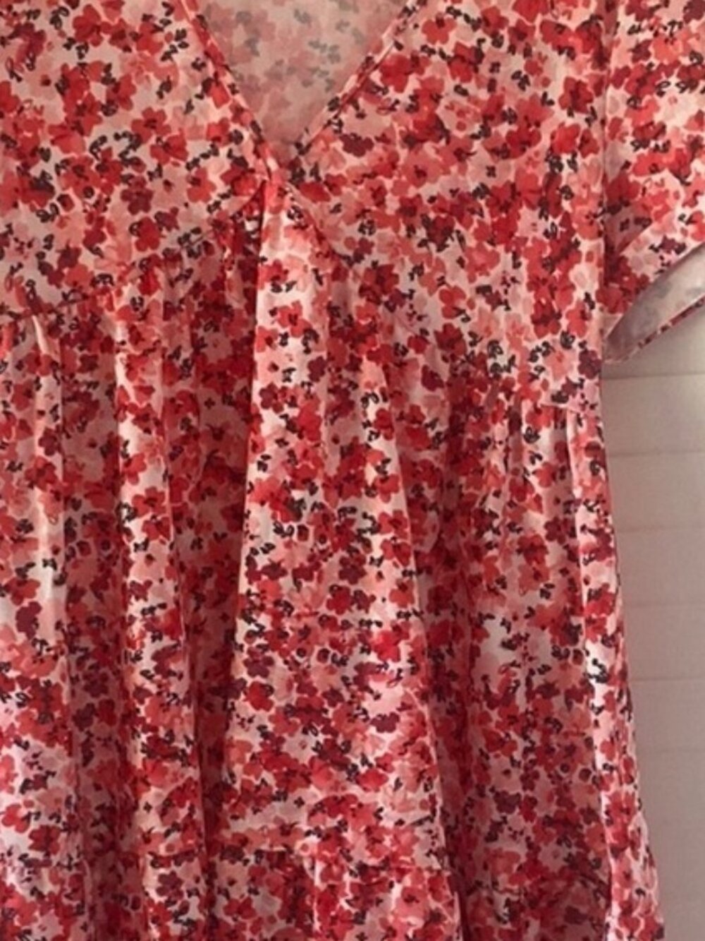Floral V-Neck Dress